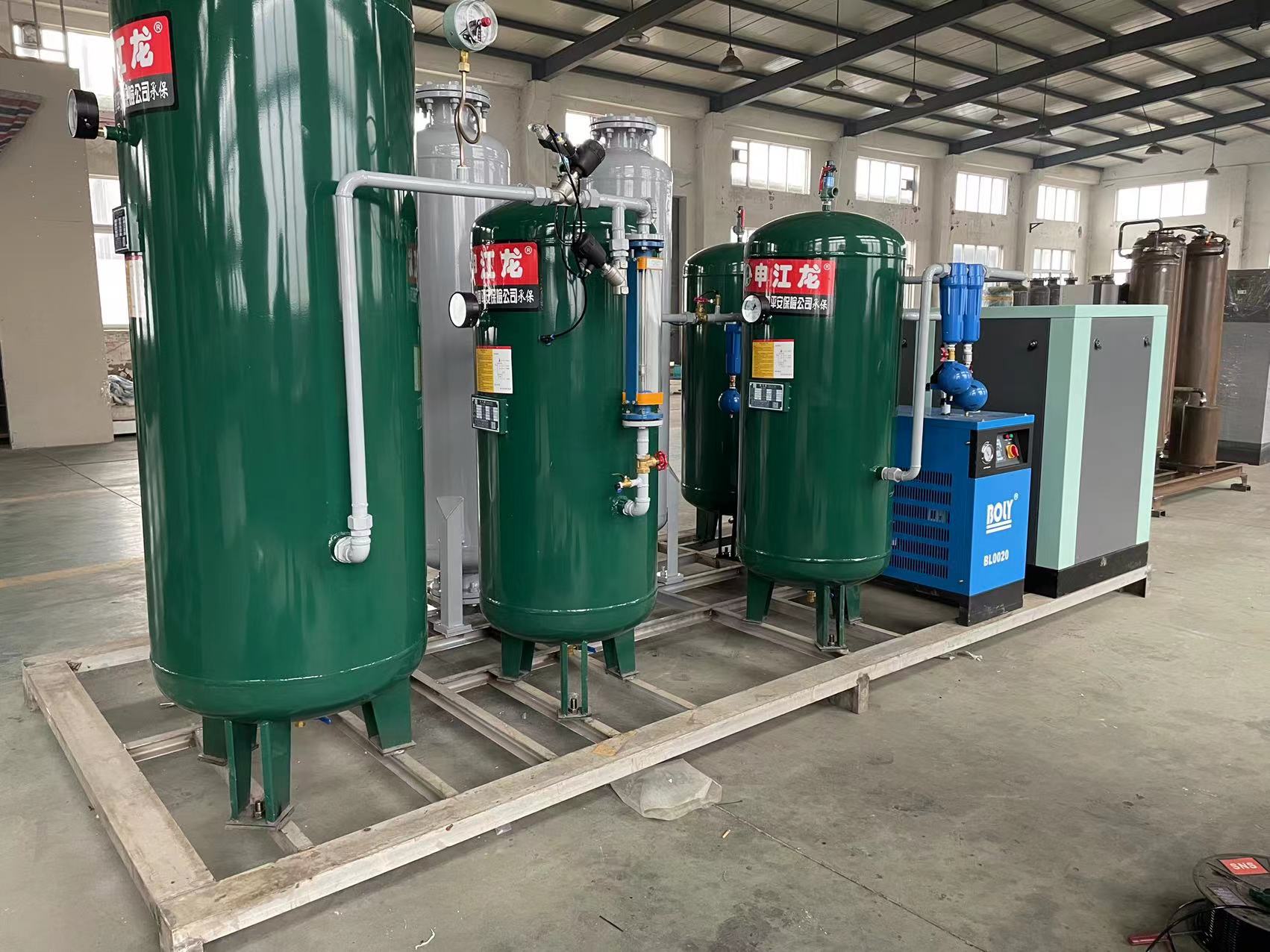 整體機架式制氧機
